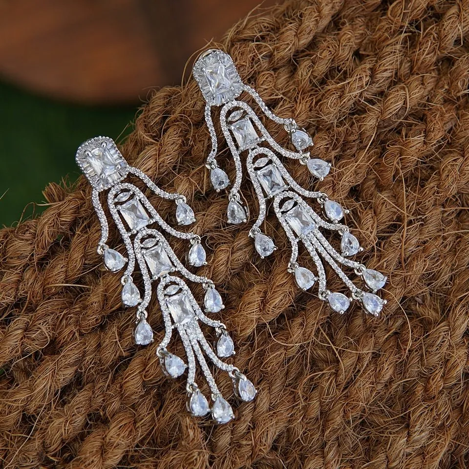 Zirconia Elegant Earrings